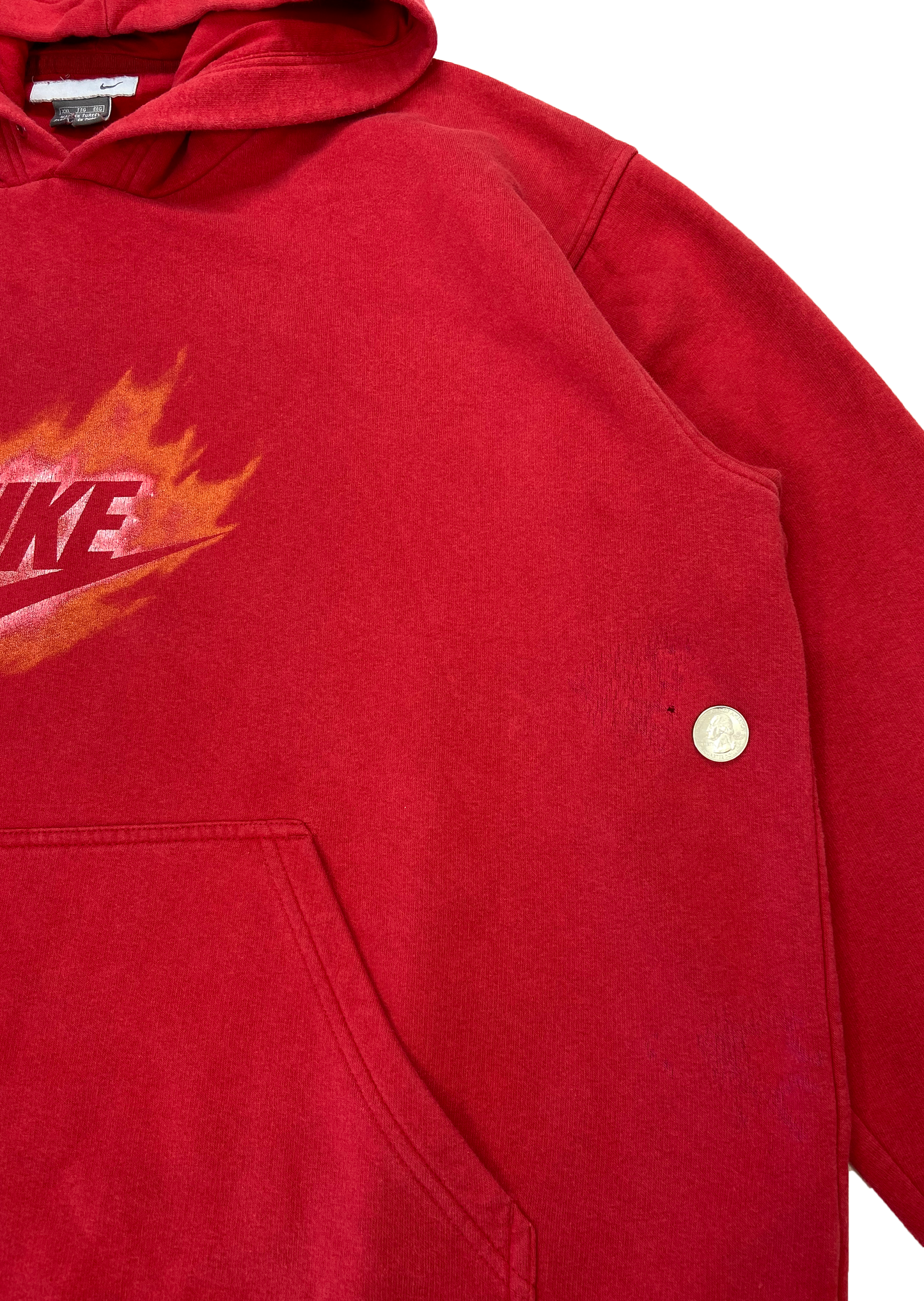 00' Nike Center Logo Hoodie Vinatage Sweat-Shirt / 2999