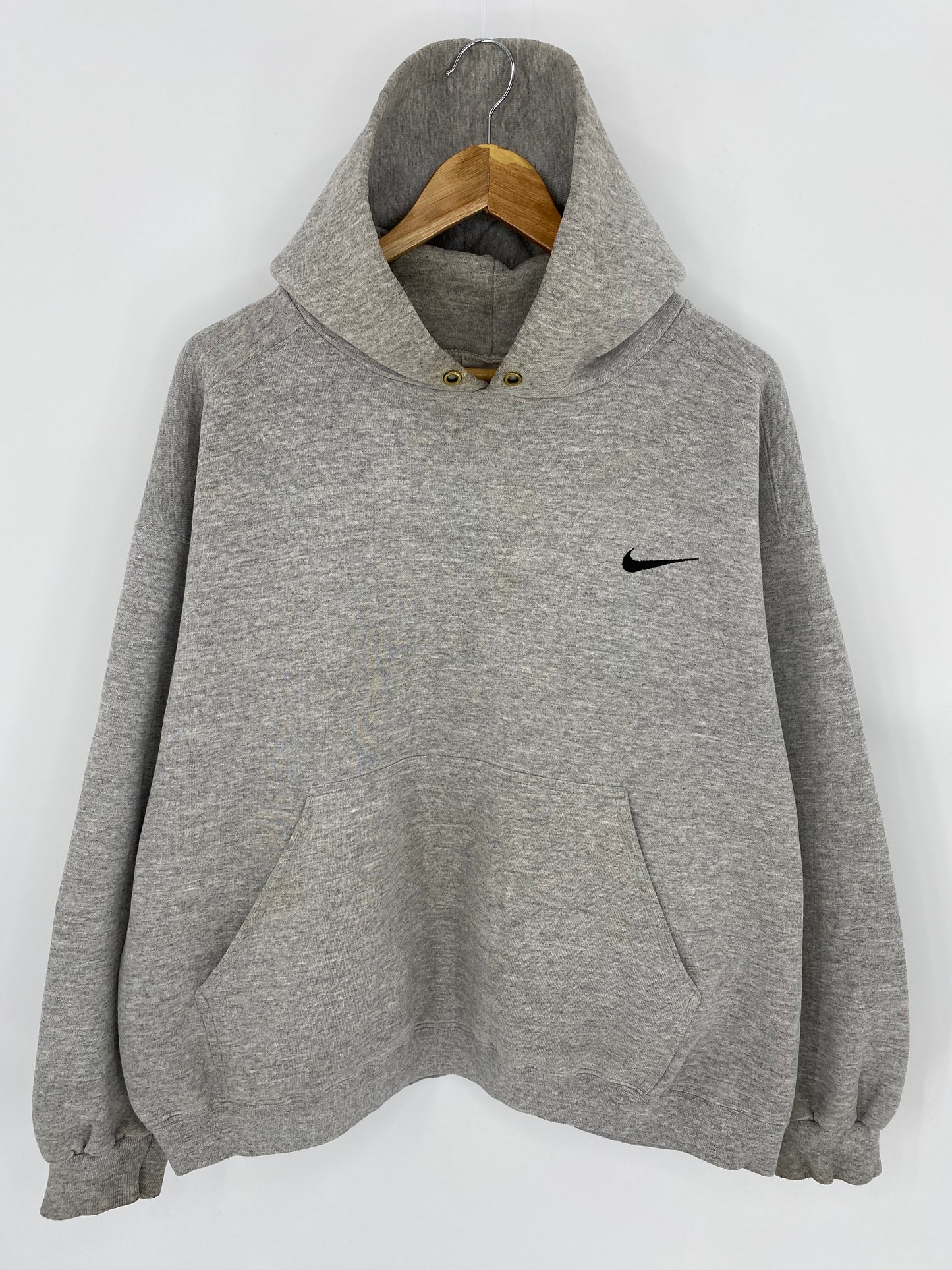 90’s NIKE Mini Swoosh Size L Vintage Hoodie Sweat-shirt / 7255