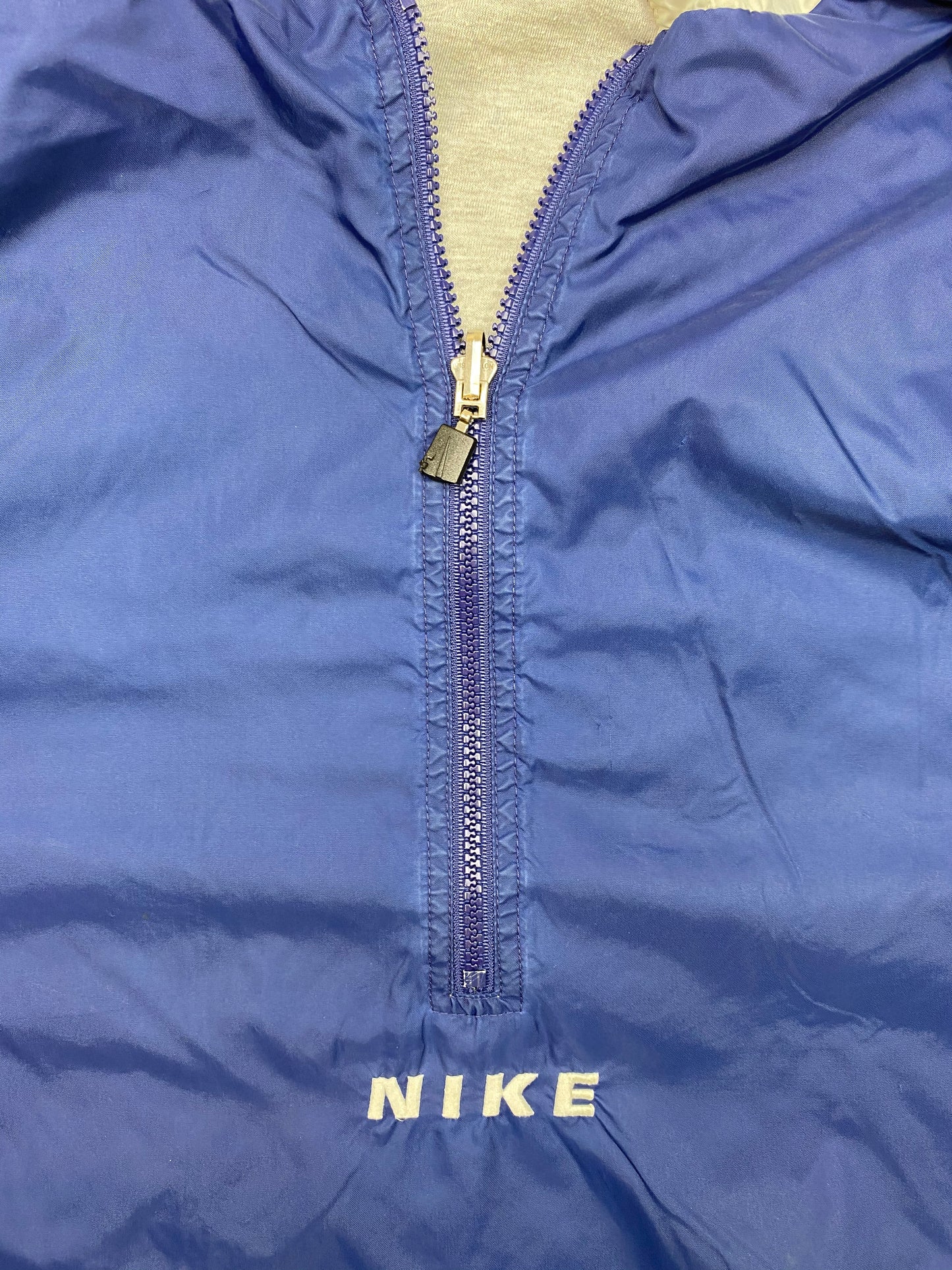90's  NIKE Half-Zip Reversible Vintage Nylon Jacket/ 4909
