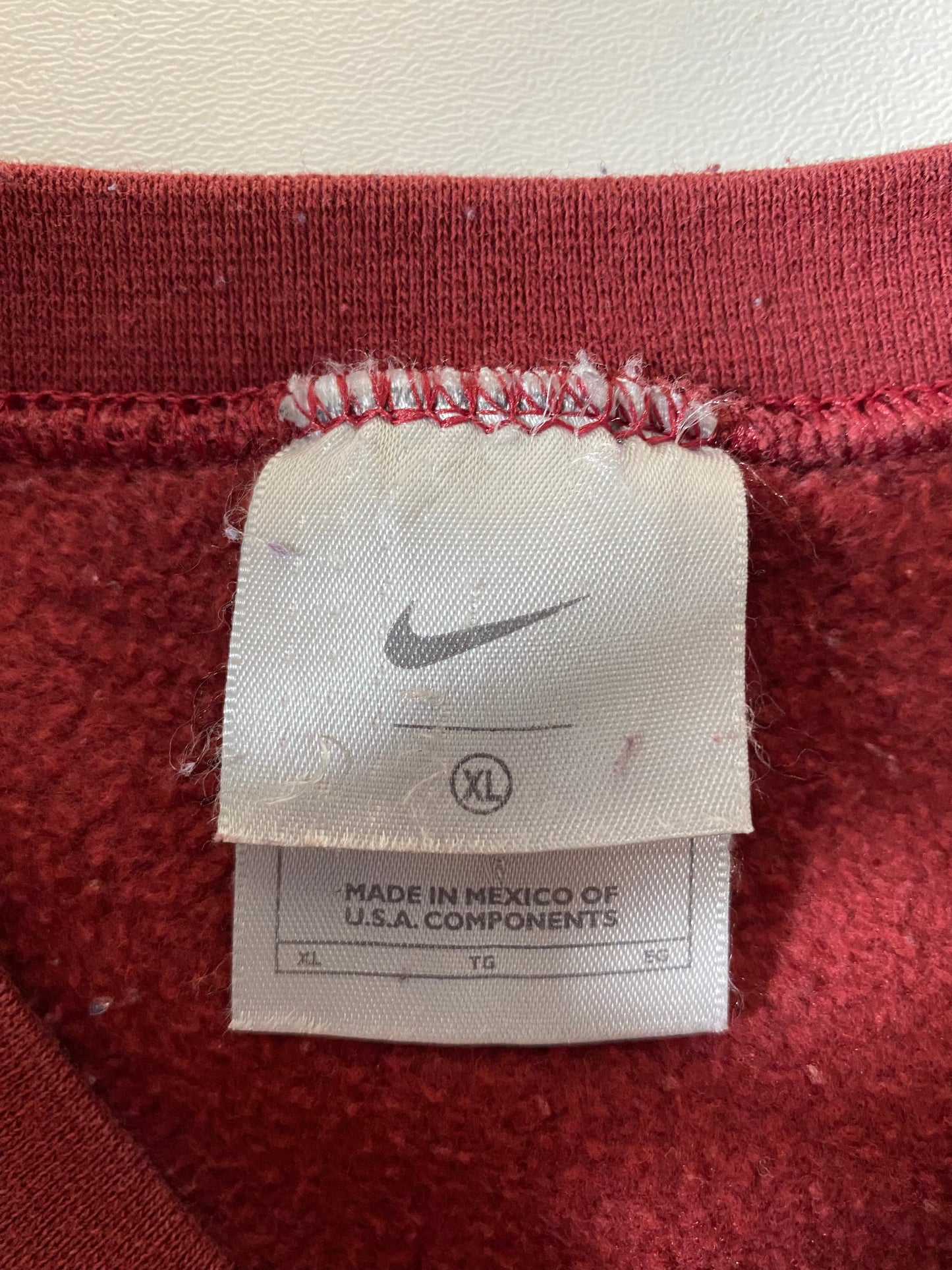 90's NIKE MINI SWOOSH Size XL Vintage Sweat-Shirt / E3777S