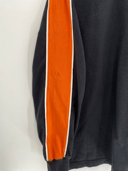 00' Harley Davidson Size No Tag (Approx. XL) Vintage Long Sleeve T-Shirt / 7898
