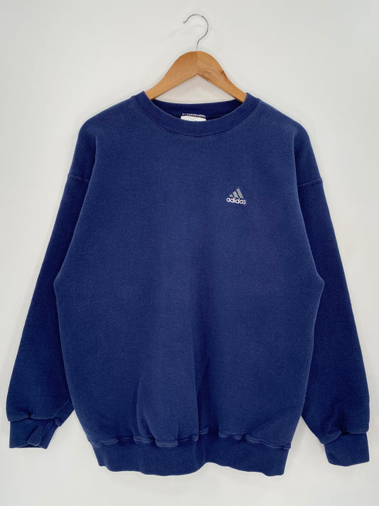 90's ADIDAS Size M Vintage Sweat-Shirt / E647