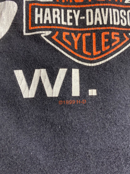 1999 Harley Davidson Made in USA Size XXL Vintage T-Shirt / 7957