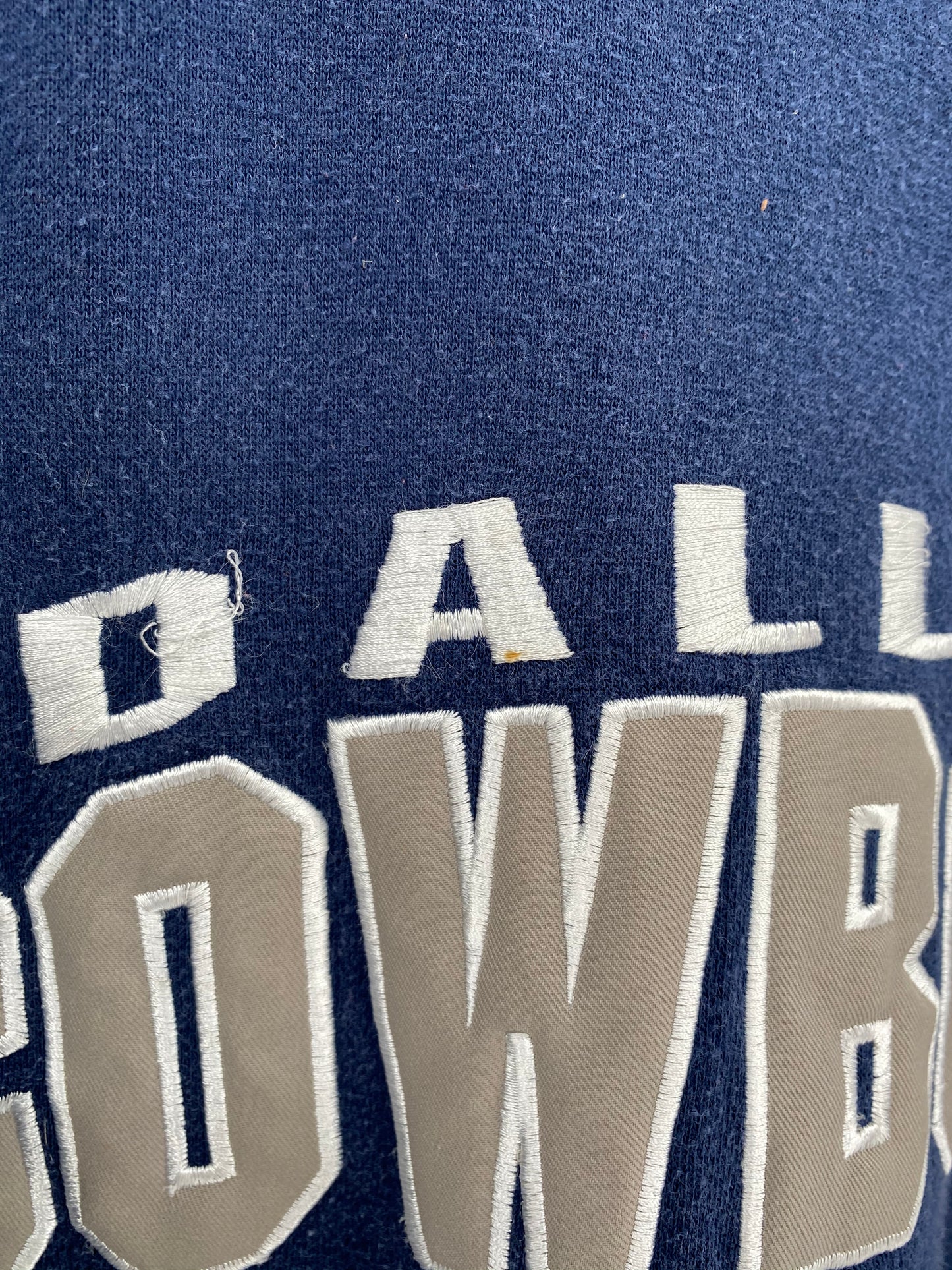 00' DALLAS COWBOYS Size M Vintage NFL Sweat-Shirt / 8655