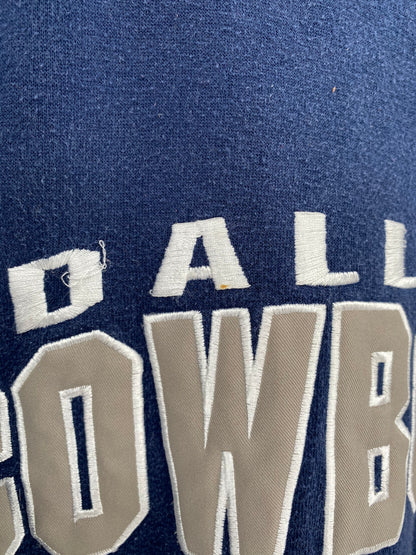 00' DALLAS COWBOYS Size M Vintage NFL Sweat-Shirt / 8655