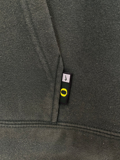 00' NIKE OREGON DUCKS Size XXL Vintage College Hoodie Sweat-Shirt / K4054