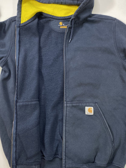 Vintage CARHARTT Size M Zip-up Hoodie Sweat-Shirt  / k5428