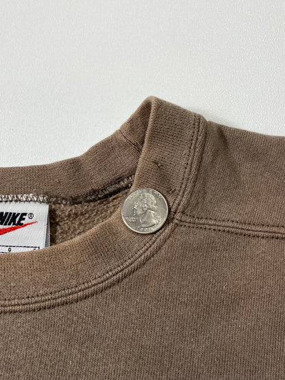 90’s NIKE Mini Swoosh Made in USA Size L Vintage Sweat-shirt / 6663
