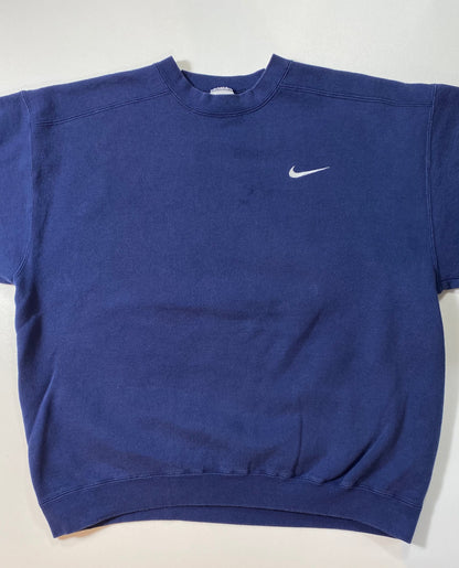 90’s NIKE MINI SWOOSH  Made in USA Size L Vintage Sweat-shirt / K7309