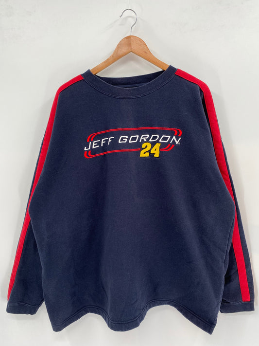 VINTAGE NASCAR JEFF GORDON Size XXL Vintage Racing Sweat-Shirts /A4811
