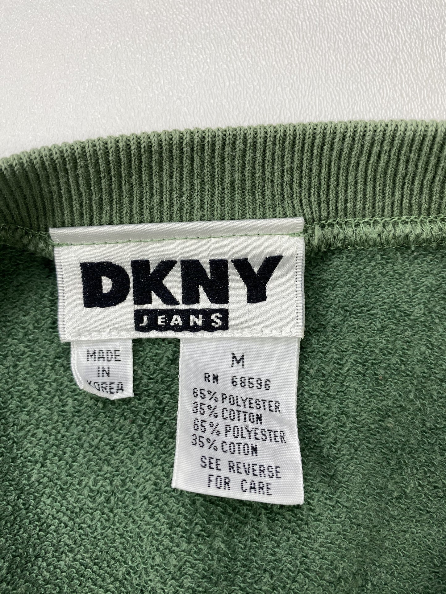 90's DKNY Size M Vintage Sweat-shirt / k5569