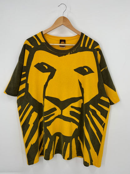 Vintage LION KING MUSICAL Size XXL Vintage T-Shirt / A4333