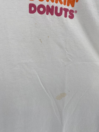 90's DUNKIN' DONUTS Size XL Vintage T-Shirt / E3793T