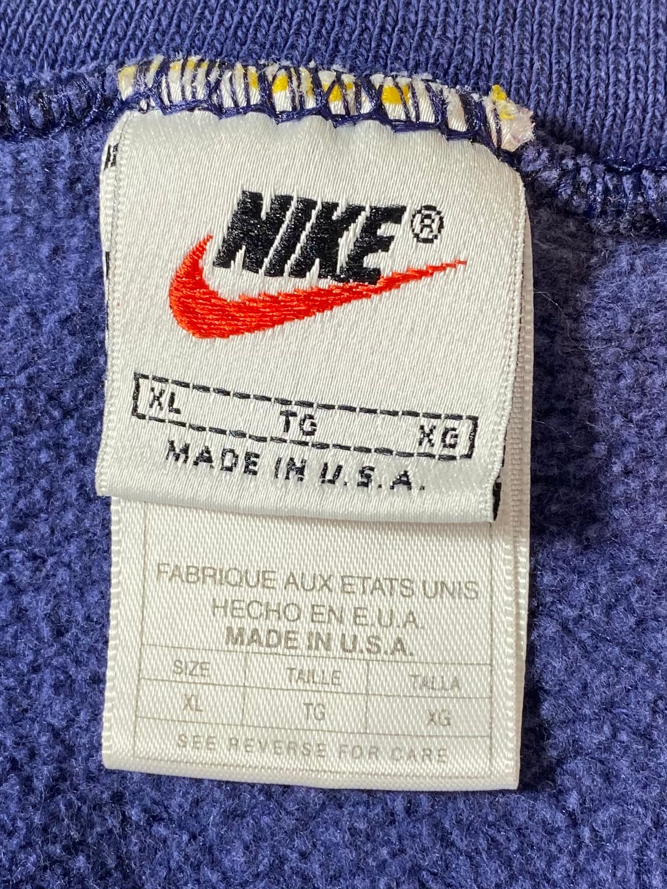 90’s NIKE Made in USA Size XL Vintage Sweat-shirt / 9185