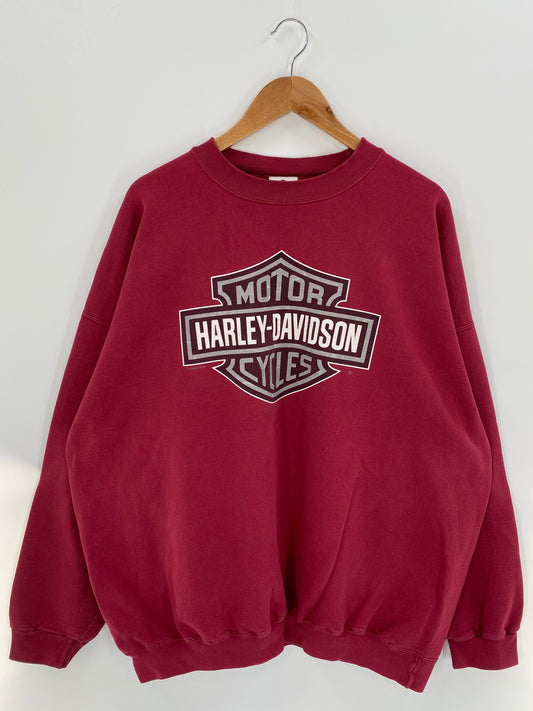 Vintage HARLEY DAVIDSON Size XXL Sweat-shirt / K3298
