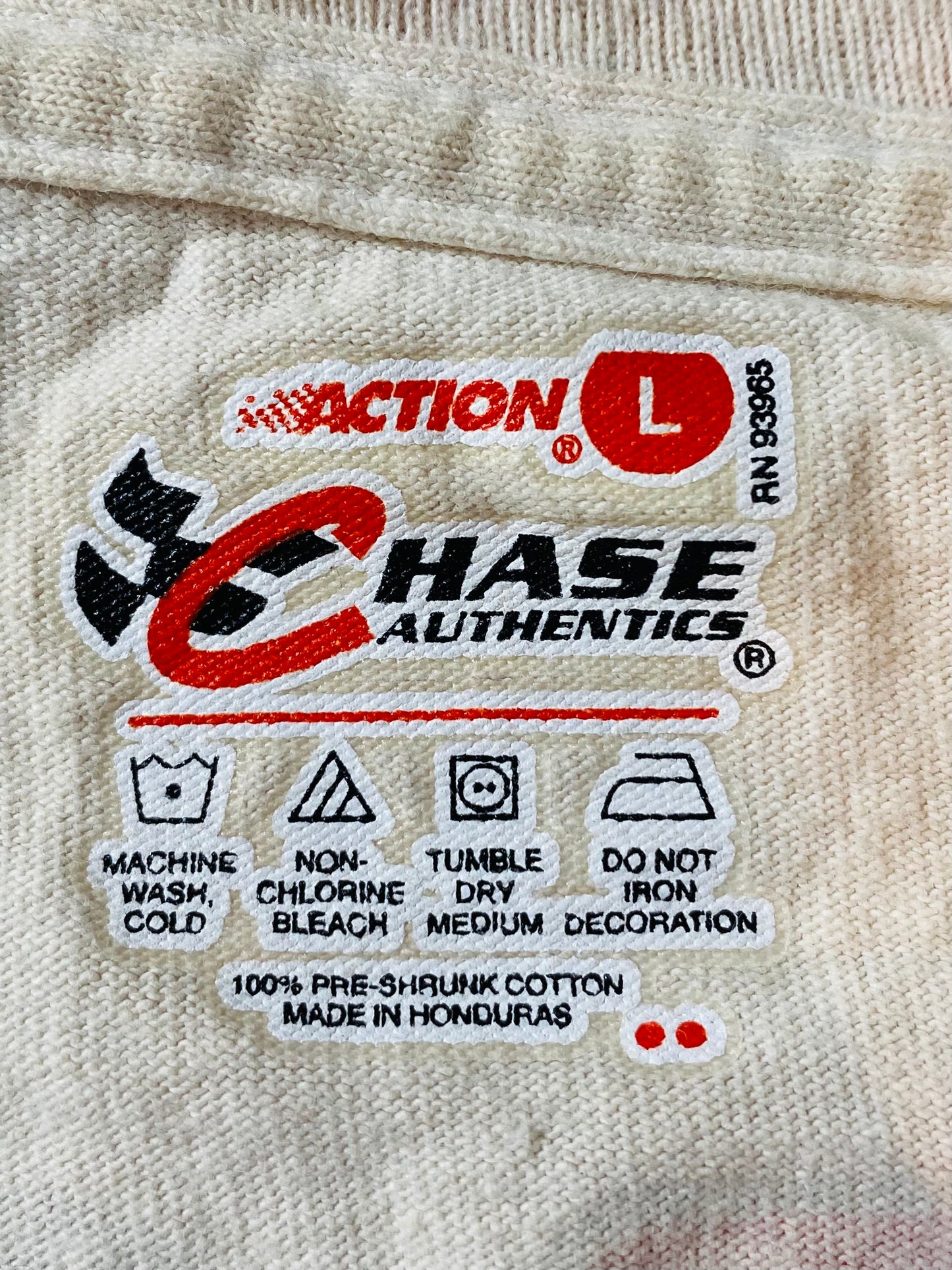 2004 JEFF GORDON Size L Vintage Racing T-Shirt / 9124