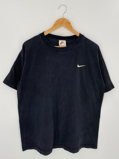 90’s NIKE Mini Swoosh Made in USA Size XL Vintage T-shirt  / 7428