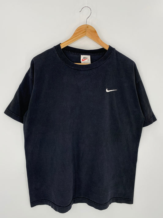 90’s NIKE Mini Swoosh Made in USA Size XL Vintage T-shirt  / 7428