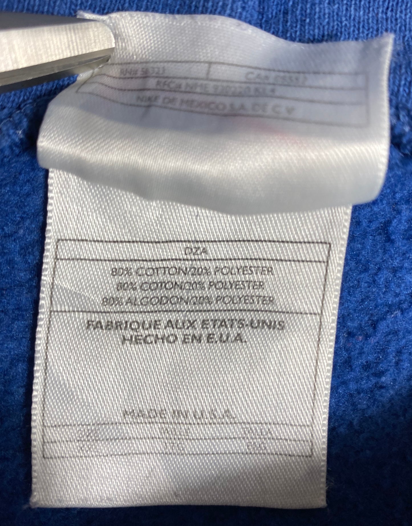 90's Nike Center Swoosh Vintage Made in USA Hoodie Sweat-Shirt /4477