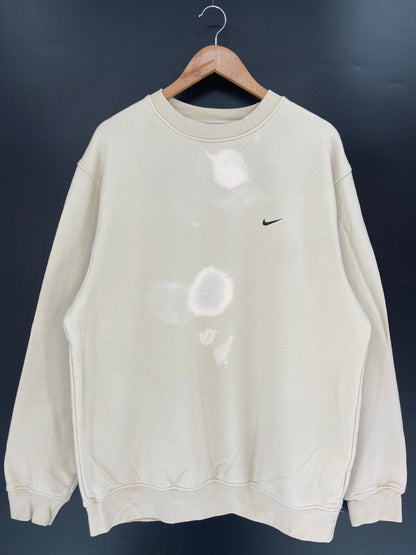 00' NIKE MINI SWOOSH Size XL Vintage Sweat-Shirt / K855