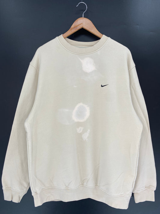 00' NIKE MINI SWOOSH Size XL Vintage Sweat-Shirt / K855