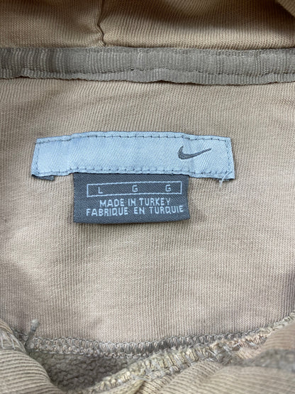 00' NIKE Mini Swoosh Size L Vintage Hoodie Sweat-shirt  / 6036