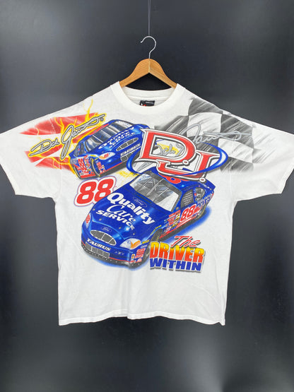 2000 FORD x NASCAR Size XL Vintage T-shirt / 8228