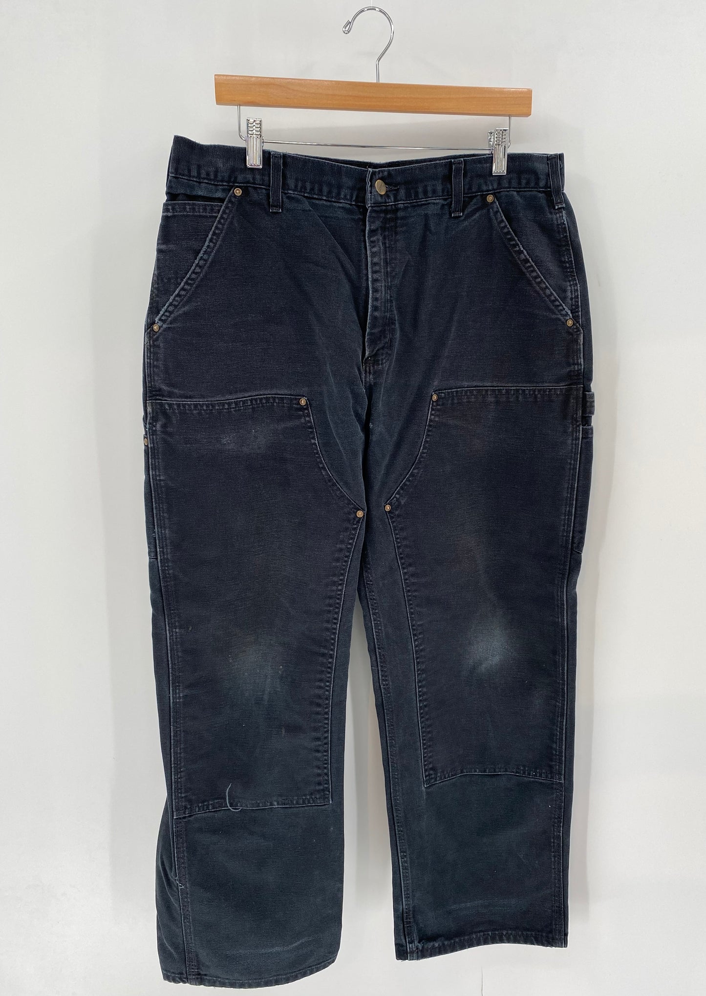 Vintage Carhartt Size 36x30 Double Knee Duck Pants / K3571