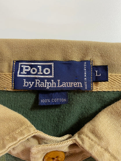 Vintage POLO RALPH LAUREN  Size L Rugby-Shirt / 9733