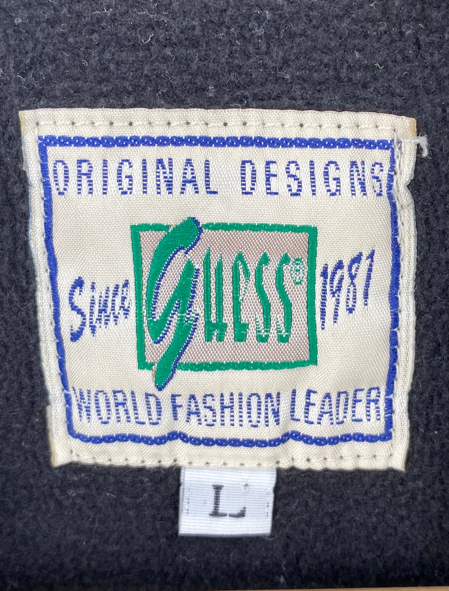 90’s GUESS JEANS Made in USA Size L Vintage Sweat-shirt / 7557