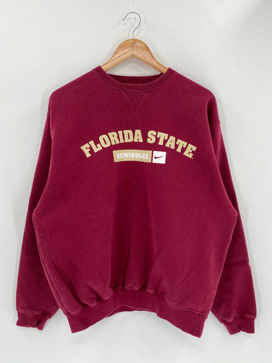 90’s NIKE FLORIDA STATE Size M Vintage Sweat-Shirt / 5403