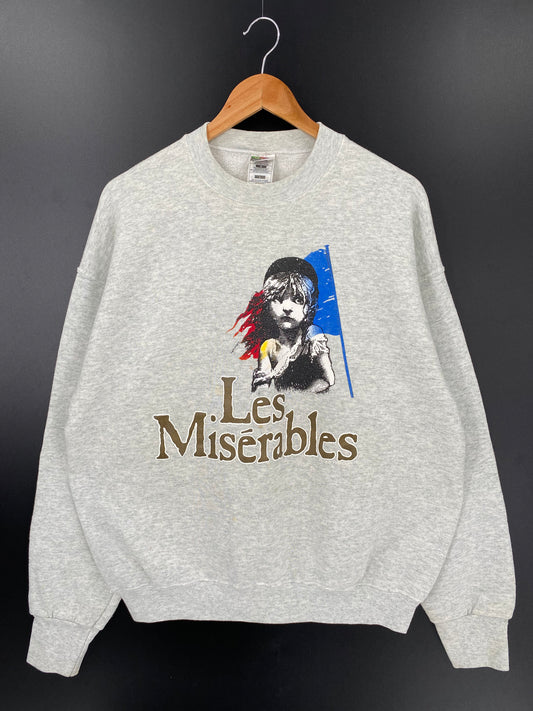 90’s LES MISERABLE Size L Vintage Sweat-shirt / k1831