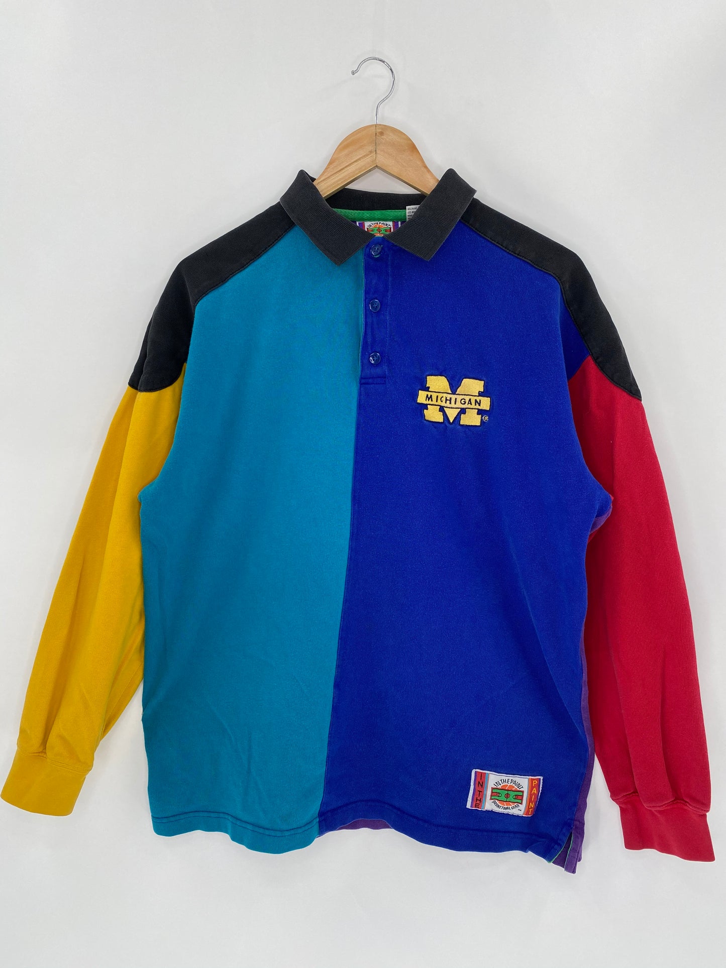 90’s MICHIGAN Size L Vintage Rugby-Shirt / 5559