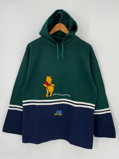 00' DISNEY WINNIE THE POOH Size Approx.XL Vintage Hoodie Sweat-shirt / A6421
