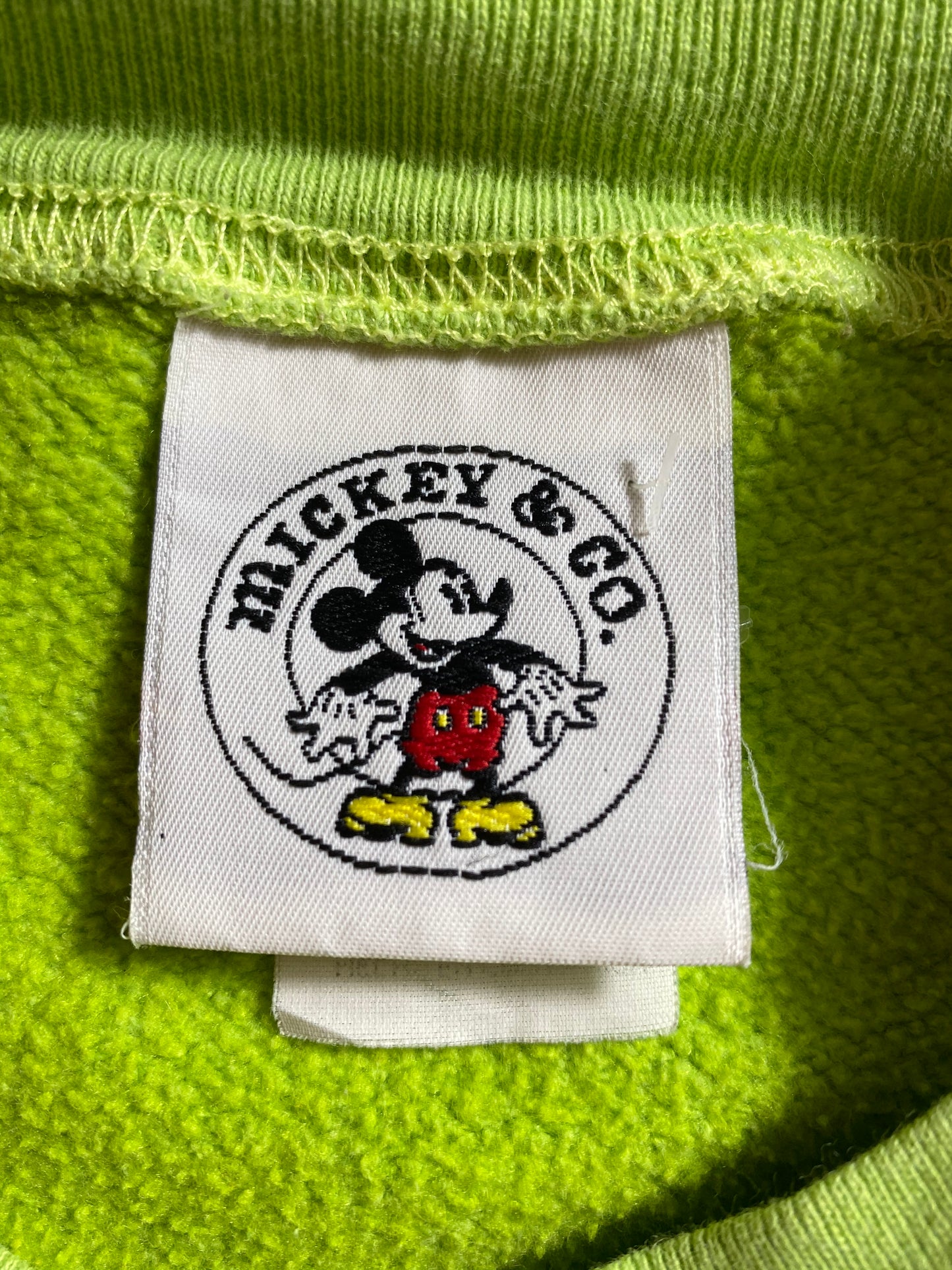 90’s DISNEY MICKEY Size M Vintage Sweat-shirt / 8251