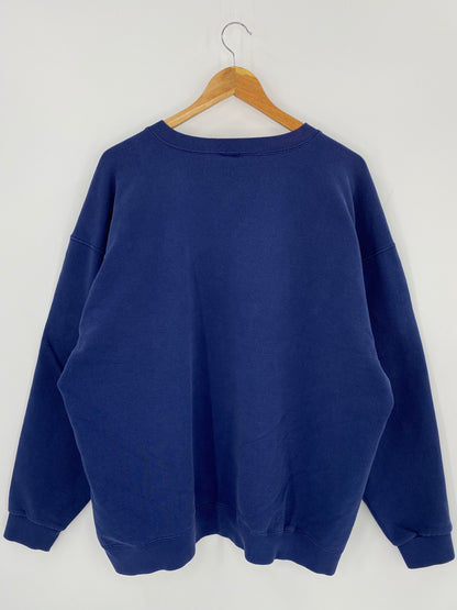 Vintage NIKE BIG LOGO Size No Tag (Approx. XL) Sweat-shirt / 8858