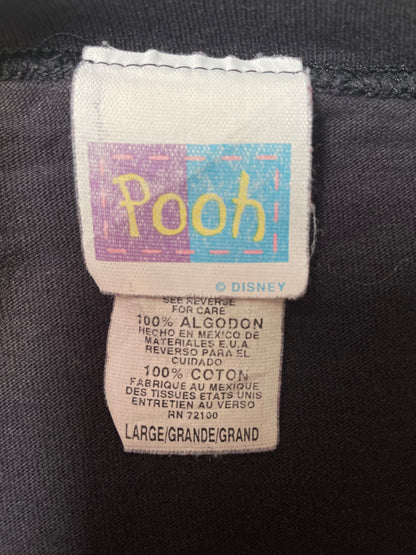 00’ DISNEY WINNIE THE POOH Size L Vintage T-Shirt  / k2773