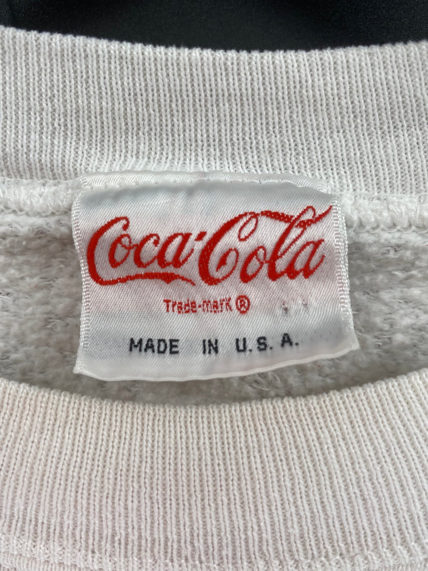 1997 COCA-COLA Made in USA Size XXL Vintage Sweat-Shirt / A751