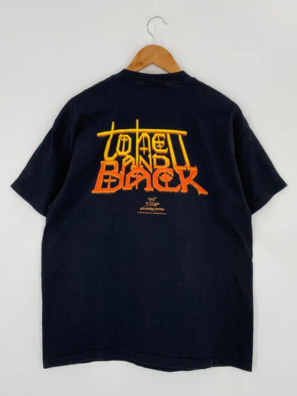 1998 THE UNDERTAKER Size No Tag (Approx. XL) Vintage WCW T-shirt / 8462