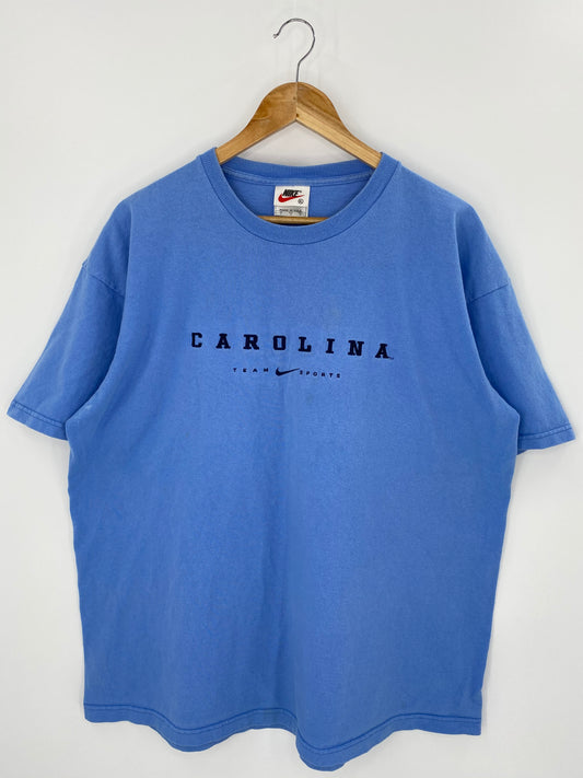 90’s NIKE CAROLINA Made in USA Size XL Vintage T-shirt  / 7399