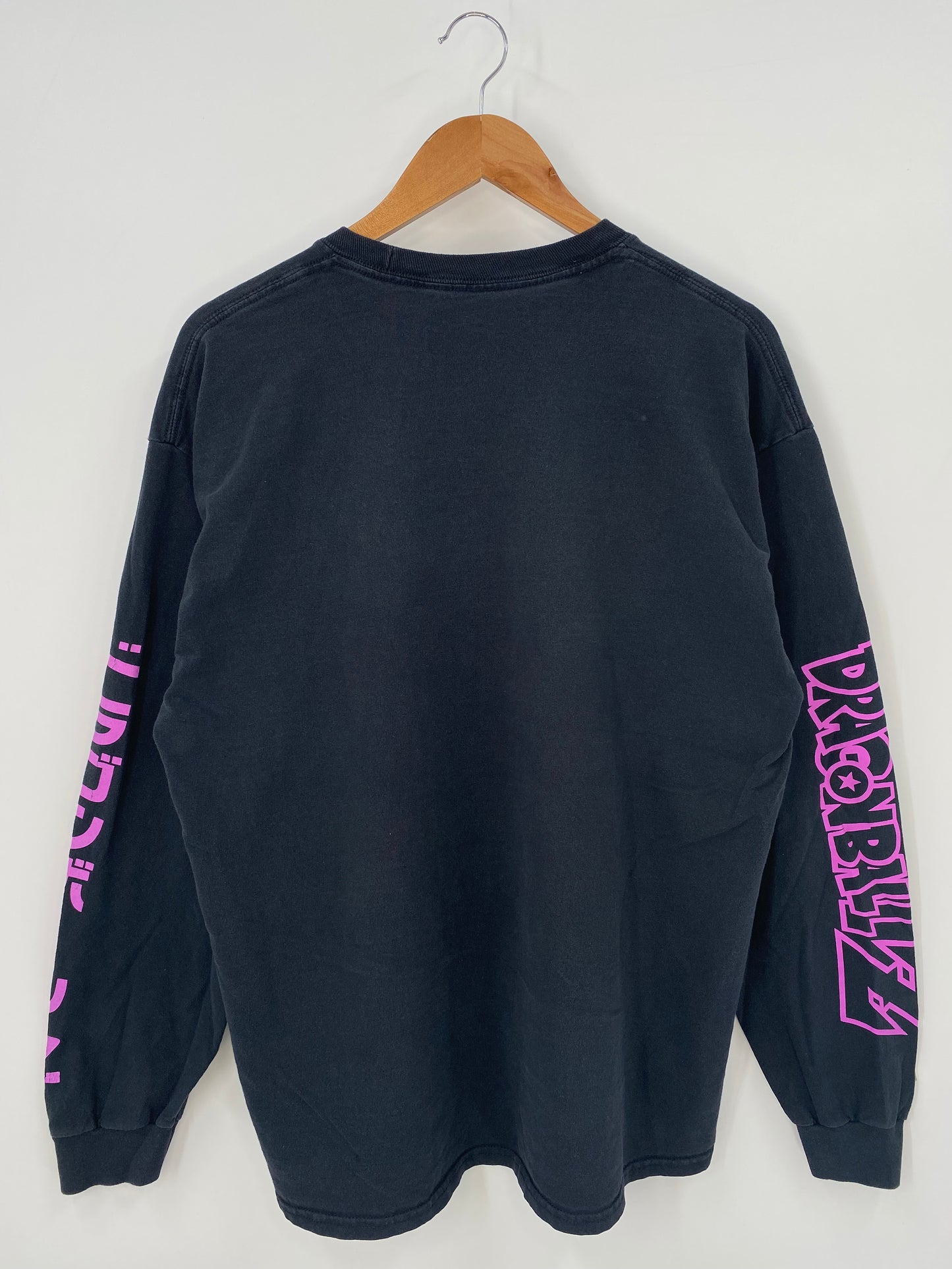 00’ DRAGON BALL Z Size L Vintage Long Sleeve T-Shirts / K3834