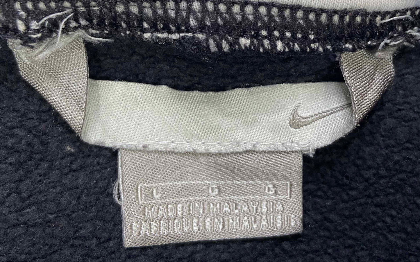 00' Nike Center Logo Hoodie Vintage Sweat-Shirt / 3000