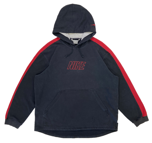 00' Nike Center Logo Hoodie Vintage Sweat-Shirt / 3000