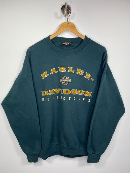 1999 Harley Davidson NEW YORK CITY Size XXL Vintage Sweat-Shirt / 5244