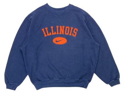90's Nike x Illinois Vintage Sweat-Shirt / 3018