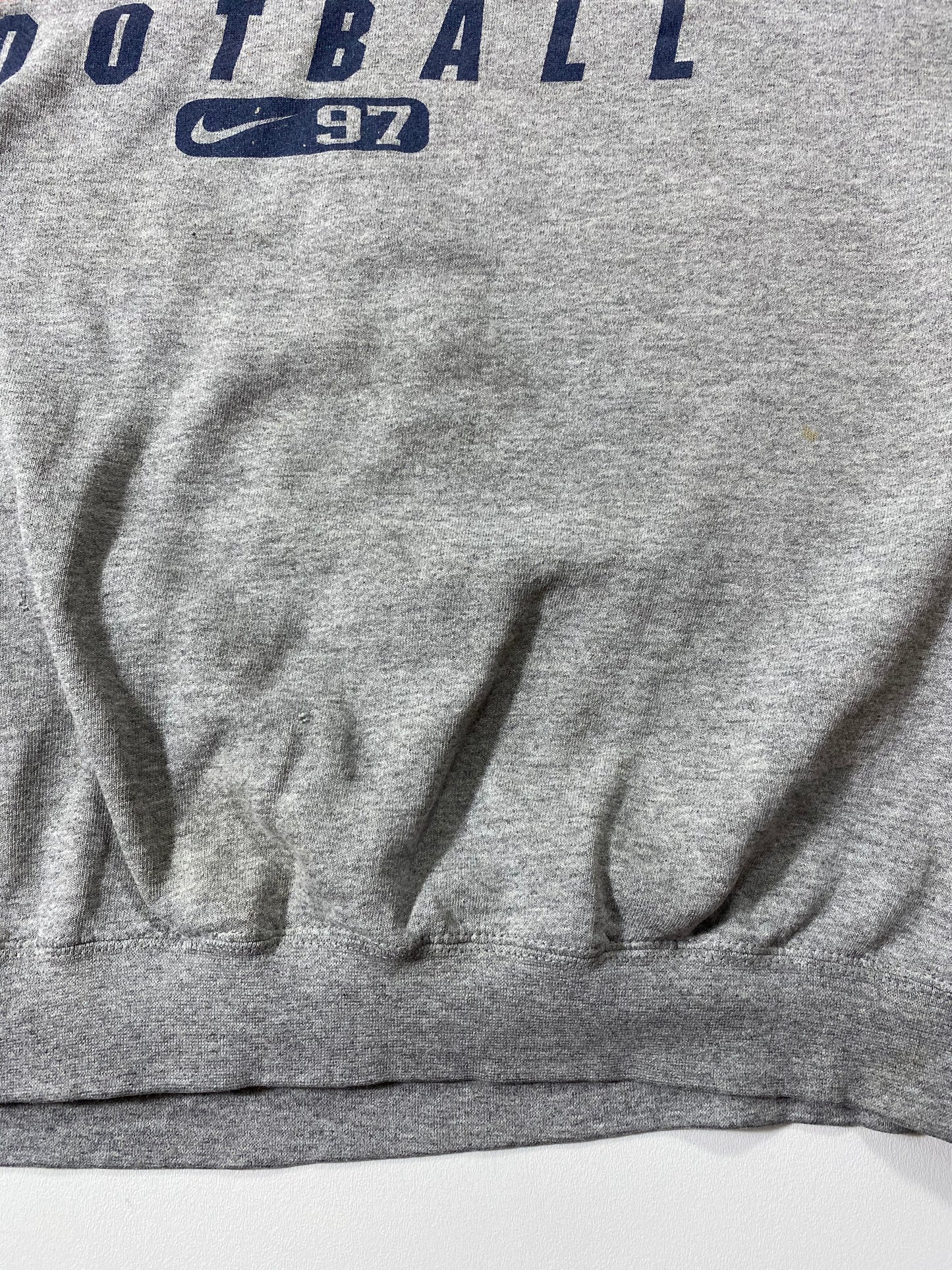 90’s NIKE ILLINOIS Made in USA Size XXL Vintage Sweat-shirt / 6568