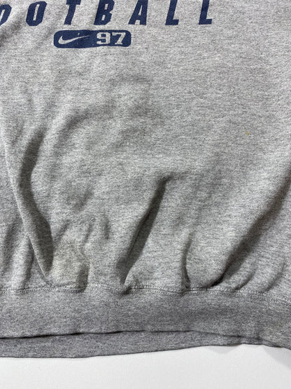 90’s NIKE ILLINOIS Made in USA Size XXL Vintage Sweat-shirt / 6568