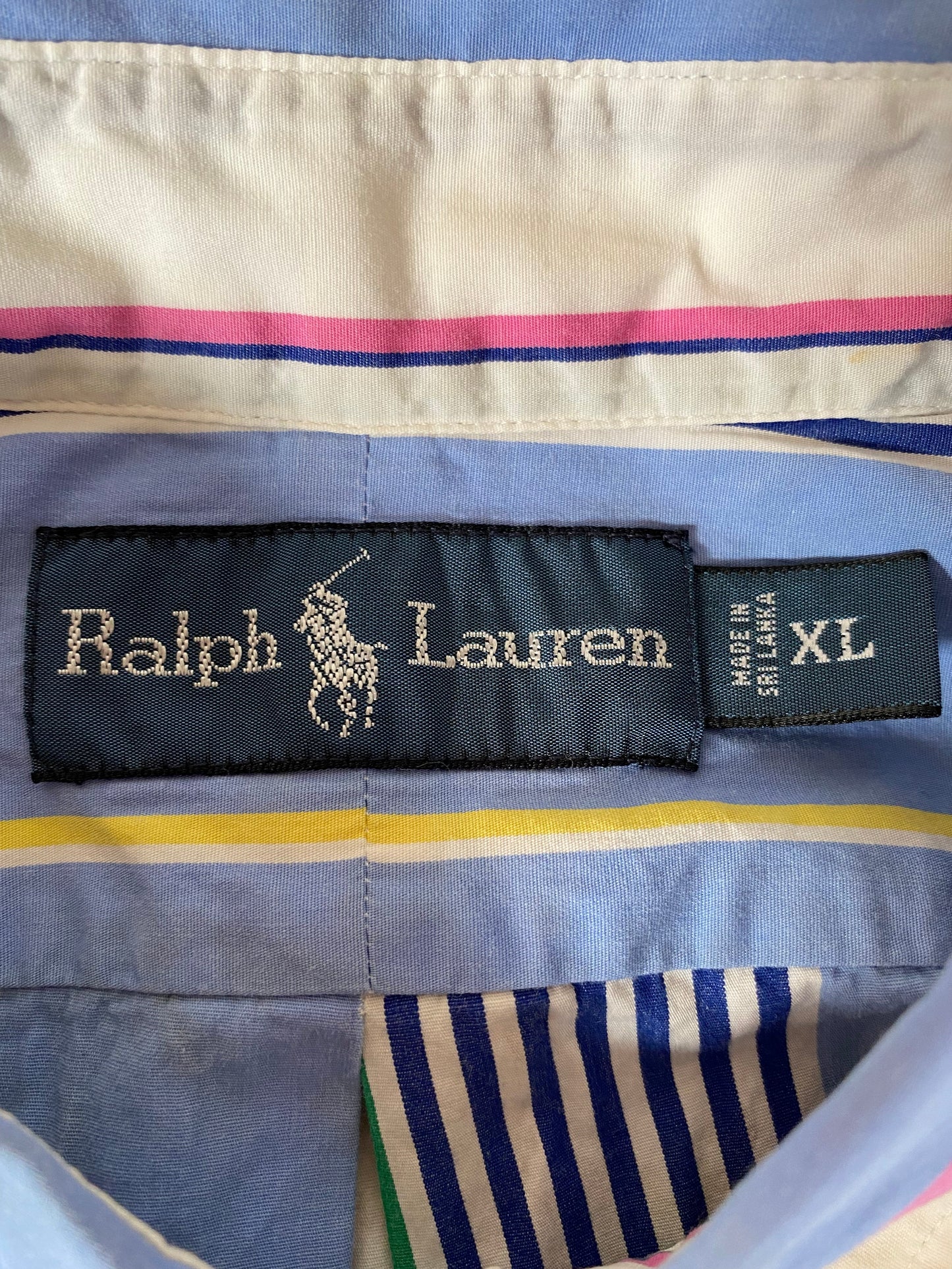 90's POLO RALPH LAUREN Size XL Vintage Button Down Shirt / G3258B