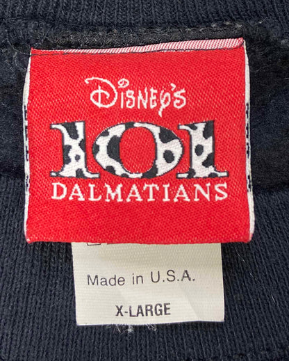 90's 101 Dalmatians Disney Made in USA Vintage Sweat-Shirt / 3055