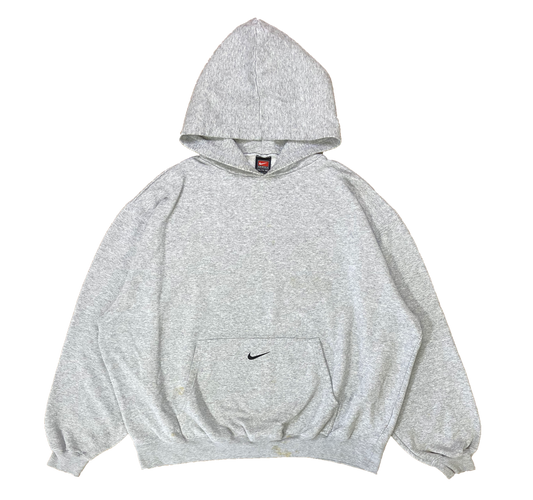 90's  Nike Mini Swoosh Vintage Hoodie Sweat-Shirt / 3061